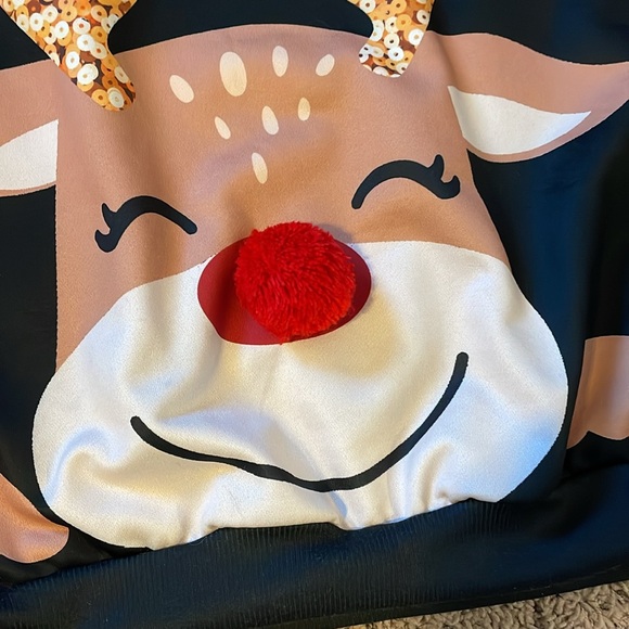 NWOT SHEIN HOLIDAY TOP size small - Picture 3 of 4